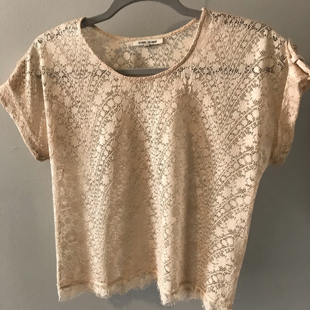 River Island lace top
